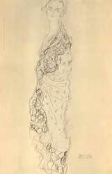 Dame mit Fächer